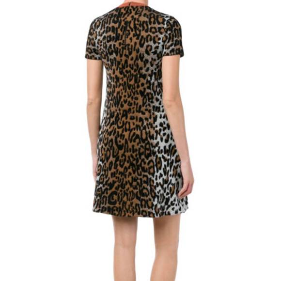 NEW STELLA MCCARTNEY cheetah print t-shirt dress in multi - Picture 3 of 3